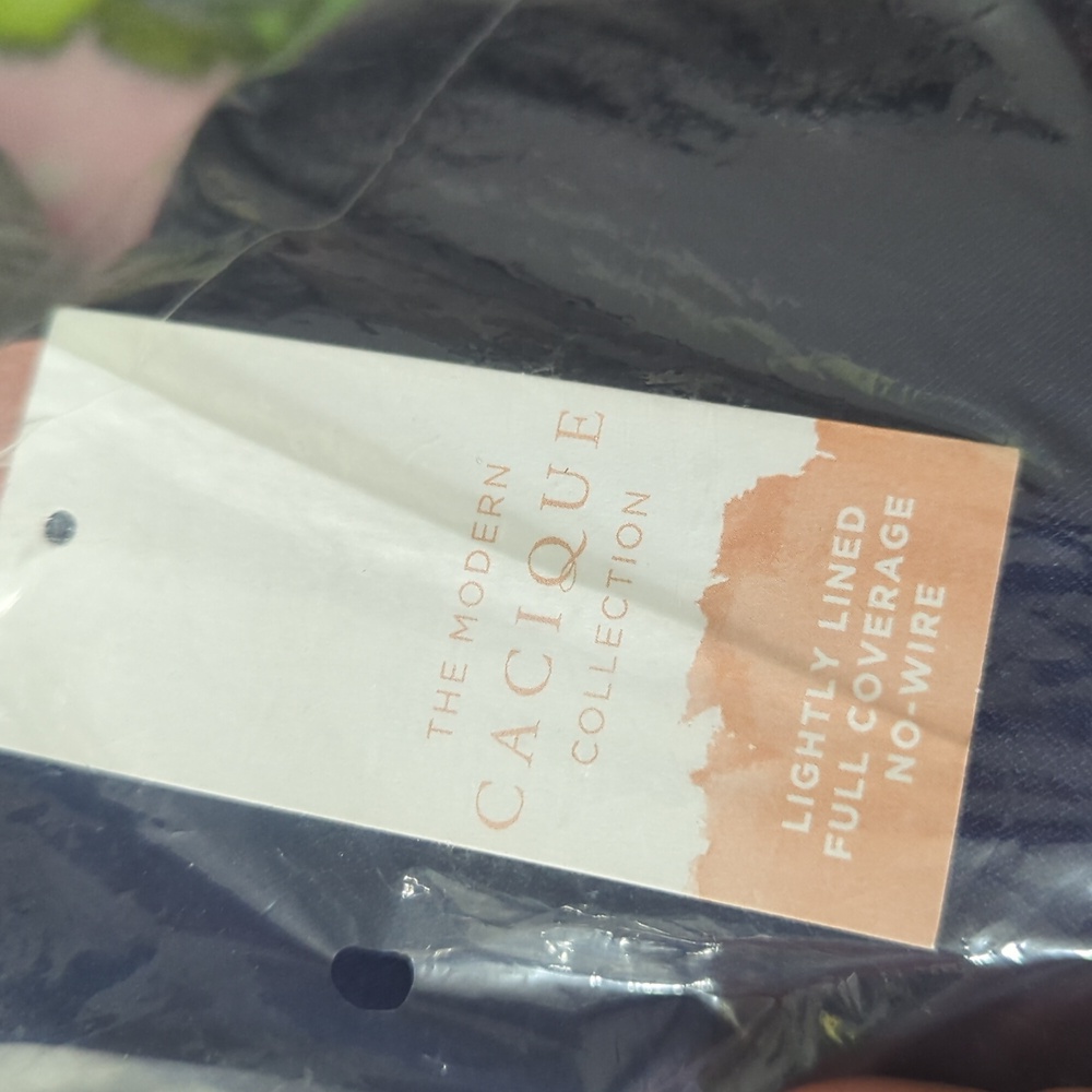 Cacique Nwt Lightly Lined Full Coverage No Wire B… - image 2